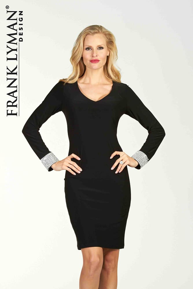 Frank lyman black dress hotsell